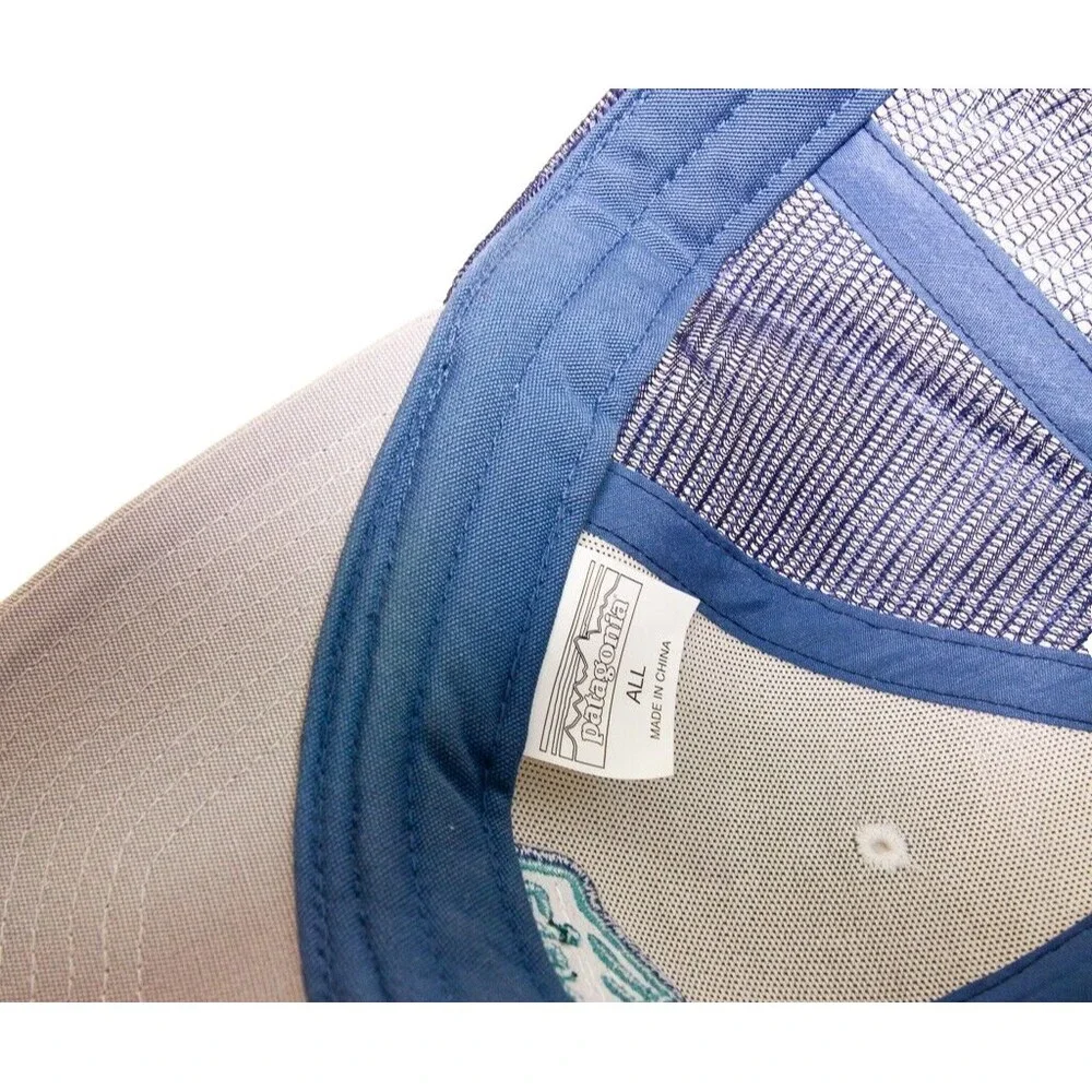 Patagonia Range Station Trucker Hat Embroidered Logo Snapback Mesh Back Fall2016